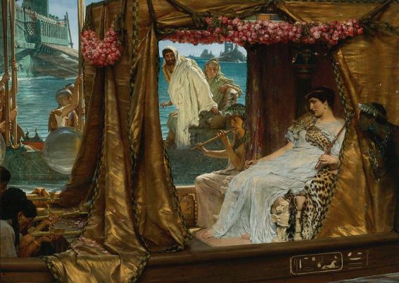 Alma-Tadema_-_The_Meeting_of_Antony_and_Cleopatra 1885