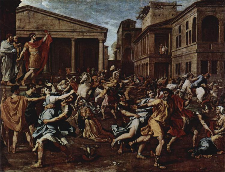 Poussin the-rape-of-the-sabines-1638