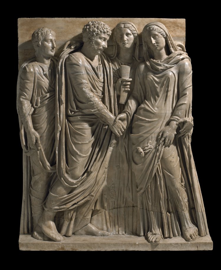 Roman Marriage Sarcophagus 2nd c
